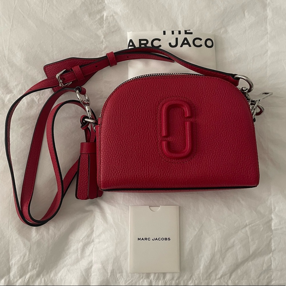 MARC JACOBS red crossbody purse NEW